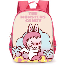 The Monsters Labubu Pop Mart Backpack StudentPack - Candy Floss Hugging Clouds