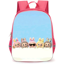 The Monsters Labubu Backpack School Bag StudentPack - Characters Shades Portrait Poster