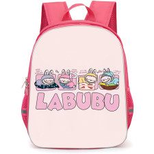 The Monsters Labubu Pop Mart Backpack StudentPack - Labubu Sleeping Portrait Layout