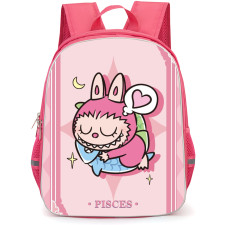 The Monsters Labubu Pop Mart Backpack StudentPack - Pisces Sleeping Heart Dream