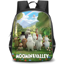 Moominvalley Backpack StudentPack - Characters Forest Background
