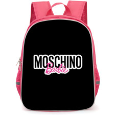 Moschino Backpack School Bag StudentPack - Moschino Barbie Sticker