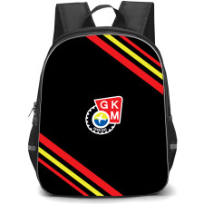 GKM Grudziadz Backpack School Bag StudentPack - GKM Grudziadz Large Logo With Stripe