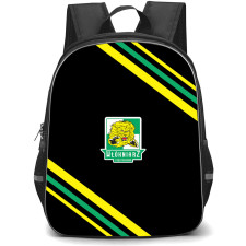 Wlokniarz Czestochowa Backpack School Bag StudentPack - Wlokniarz Czestochowa Large Logo With Stripe