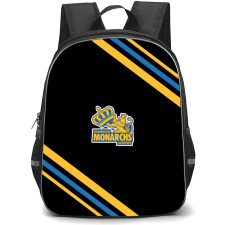 Edinburgh Monarchs Academy Backpack School Bag StudentPack - Edinburgh Monarchs Academy Large Logo With Stripe