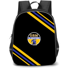 Plymouth Gladiators Backpack School Bag StudentPack - Plymouth Gladiators Large Logo With Stripe