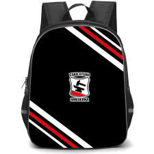 Smederna Backpack School Bag StudentPack - Smederna Large Logo With Stripe