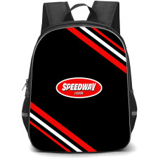 Speedway Legan Logo Backpack School Bag StudentPack - Speedway Legan Large Logo With Stripe