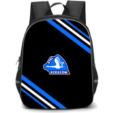 Stal Rzeszow Backpack School Bag StudentPack - Stal Rzeszow Large Logo With Stripe