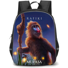 Mufasa the Lion King Rafiki Backpack StudentPack - Rafiki Holding Stick Poster Art
