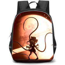 Murder Drones CYN Backpack StudentPack - CYN Standing With Creepy Style On Planet Background