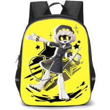 Murder Drones N Backpack StudentPack - N Illustration Art On Yellow Background