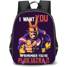 My Hero Academia All Might Backpack StudentPack - All Might I Want You