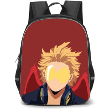My Hero Academia Hawks Backpack StudentPack - Hawks Portrait Minimalist