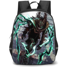 My Hero Academia Izuku Midoriya Backpack StudentPack - Izuku Midoriya Dark Version Walking