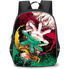 My Hero Academia Backpack StudentPack - Izuku Midoriya Tomura Shigaraki Upside Down