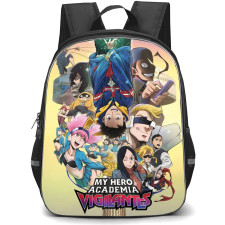My Hero Academia Vigilantes Backpack School Bag StudentPack - Characters Upside Down Poster