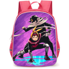 My Hero Academia Vigilantes Backpack School Bag StudentPack - Shoto And Crawler Fierce Purple Poster