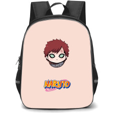 Naruto Gaara Backpack StudentPack - Gaara Portrait Cartoon Art Sticker