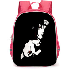 Naruto Itachi Uchiha Backpack StudentPack - Itachi Uchiha Minimalist On Black Background