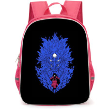 Naruto Madara Uchiha Backpack StudentPack - Madara Uchiha Susano On Black Background