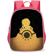Naruto Uzumaki Backpack StudentPack - Naruto Uzumaki Six Paths Sage Mode Back Portrait Minimalist