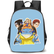 Naruto Backpack StudentPack - Comic Series Naruto Uzumaki Sasuke Uchiha Gaara