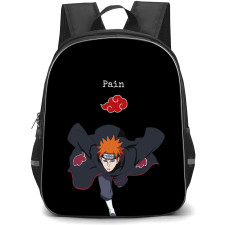 Naruto Pain Backpack StudentPack - Pain Portrait On Black Background