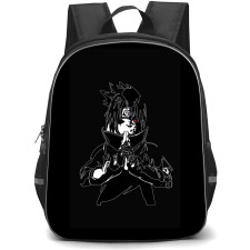 Naruto Sasuke Uchiha Backpack StudentPack - Sasuke Uchiha Attack Mode Portrait On Black Background