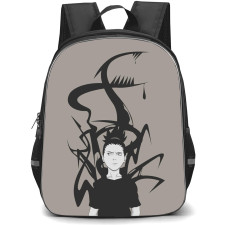 Naruto Shikamaru Nara Backpack StudentPack - Shikamaru Nara Portrait On Grey Background