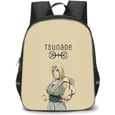 Naruto Tsunade Backpack StudentPack - Tsunade Portrait On Beige Background