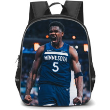 NBA Anthony Edwards Backpack StudentPack - Anthony Edwards Minnesota Timberwolves Shouting Poster