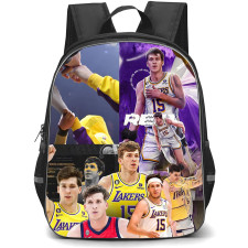 NBA Austin Reaves Backpack School Bag StudentPack - Austin Reaves Game Collage Portrait Poster