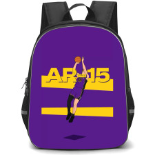 NBA Austin Reaves Backpack School Bag StudentPack - Austin Reaves Jump Shot Vector Art Poster
