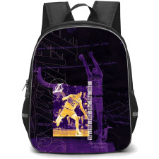 NBA Austin Reaves Backpack School Bag StudentPack - Austin Reaves Lakers Game Portrait Poster