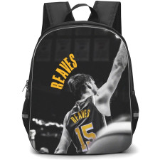 NBA Austin Reaves Backpack School Bag StudentPack - Austin Reaves Shoot Jersey Portrait Gray Poster