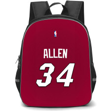 NBA Ray Allen Backpack StudentPack - Ray Allen Miami Heat No. 34 Jersey