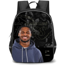 Bronny James Jr Backpack StudentPack - Hoodie Draft Card Background