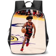 NBA Coby White Backpack StudentPack - Coby White Dribbling Candid Poster