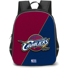 NBA Cleveland Cavaliers Backpack StudentPack - Team Logo On Red And Blue Background