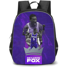 NBA De Aaron Fox Backpack StudentPack - De Aaron Fox Sacramento Kings 5 The King Poster