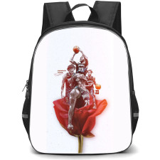 NBA Derrick Rose Backpack StudentPack - Derrick Rose Shooting Conceptual Graphic Art