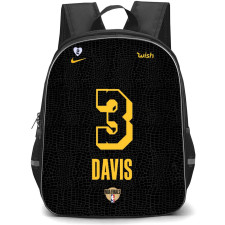 NBA Anthony Davis Backpack StudentPack - Anthony Davis 3 Jersey NBA Final Poster