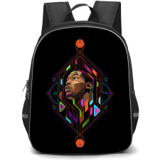 NBA Kevin Durant Backpack StudentPack - Kevin Durant Ball Geometric Design Slim Reaper