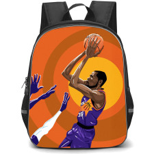 NBA Kevin Durant Backpack StudentPack - Kevin Durant Shooting Illustration Art Poster