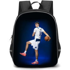 NBA Cooper Flagg Backpack School Bag StudentPack - Cooper Flagg Ball Side Portrait