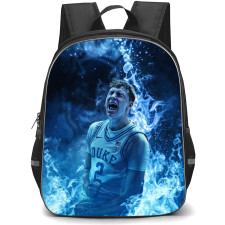 NBA Cooper Flagg Backpack School Bag StudentPack - Cooper Flagg Shouting Blue Flame Poster