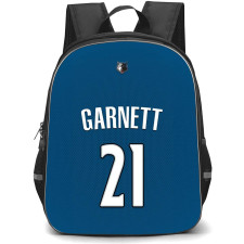 NBA Kevin Garnett Backpack StudentPack - Kevin Garnett Minnesota Timberwolves No. 21 Jersey