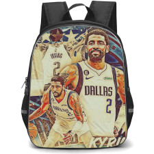 NBA Kyrie Irving Backpack StudentPack - Kyrie Irving Dallas Mavericks 2 Graphic Art Poster