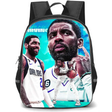 NBA Kyrie Irving Backpack StudentPack - Kyrie Irving Dallas Mavericks 2 Portrait On Graphic Art Poster